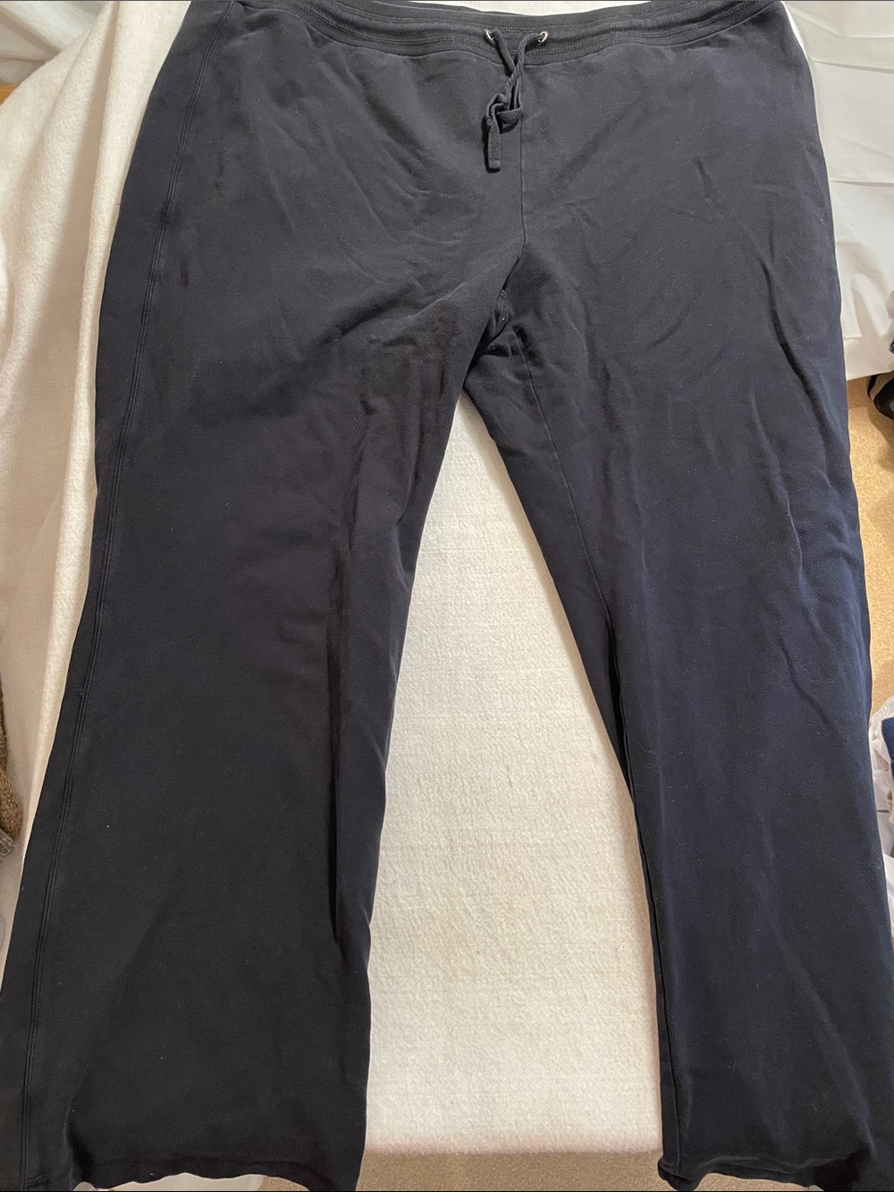 Style & Co. Black Drawstring Jogger Pants